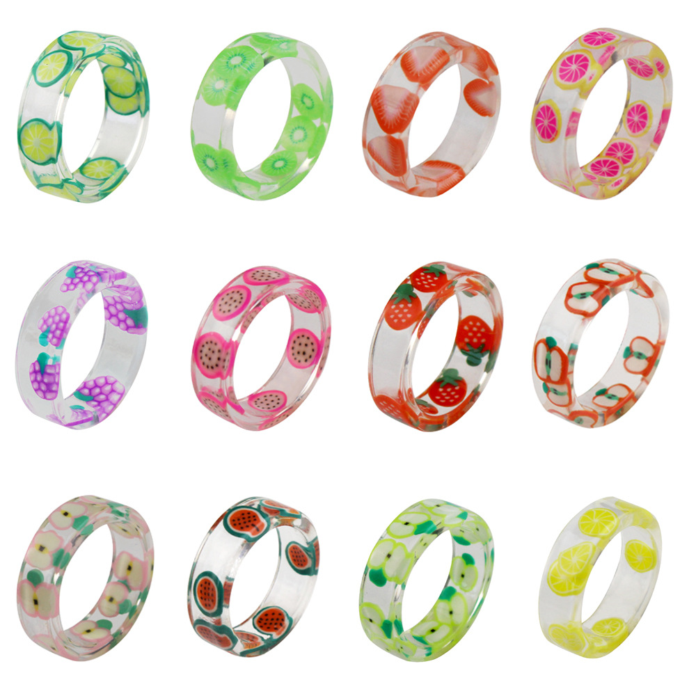 Fruit Resin Ring  Jewelry Anne - Nutrition And Fitness review and price
