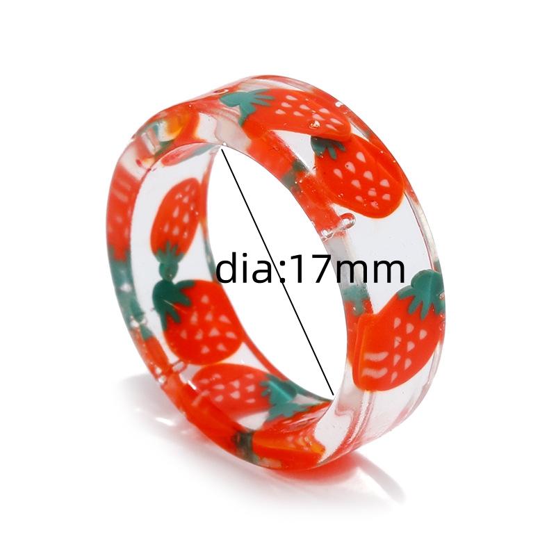 Fruit Resin Ring  Jewelry Anne - Nutrition And Fitness review and price