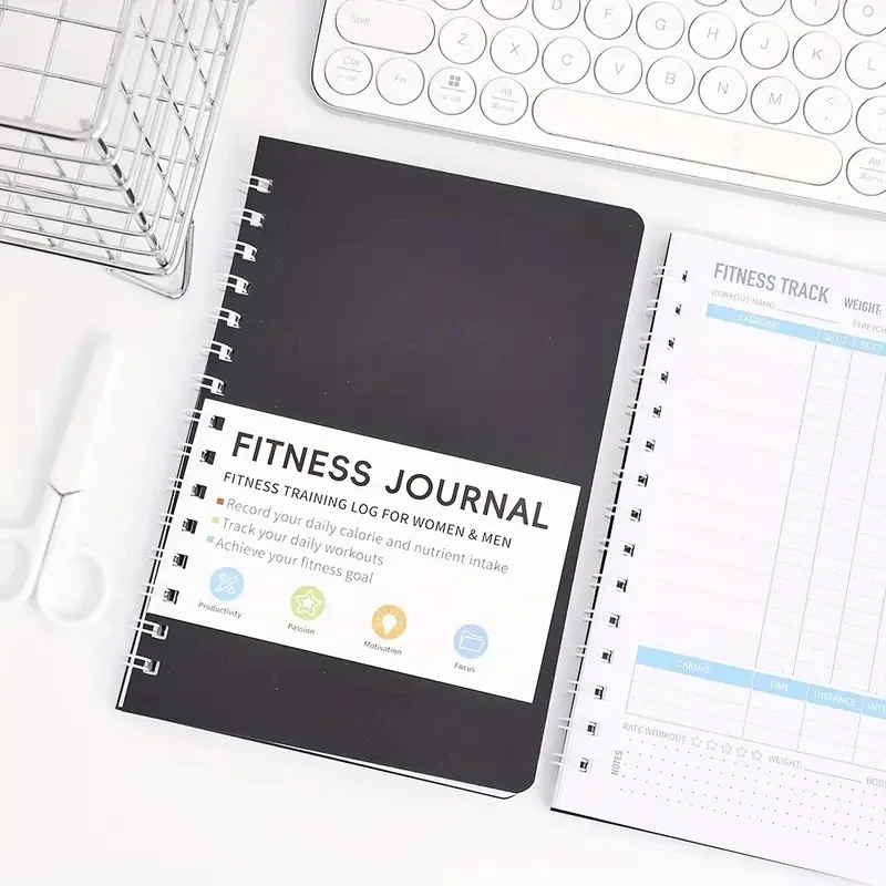 Spiral Notebook Daily Exercise - Fitness Nutrition Journal review and price