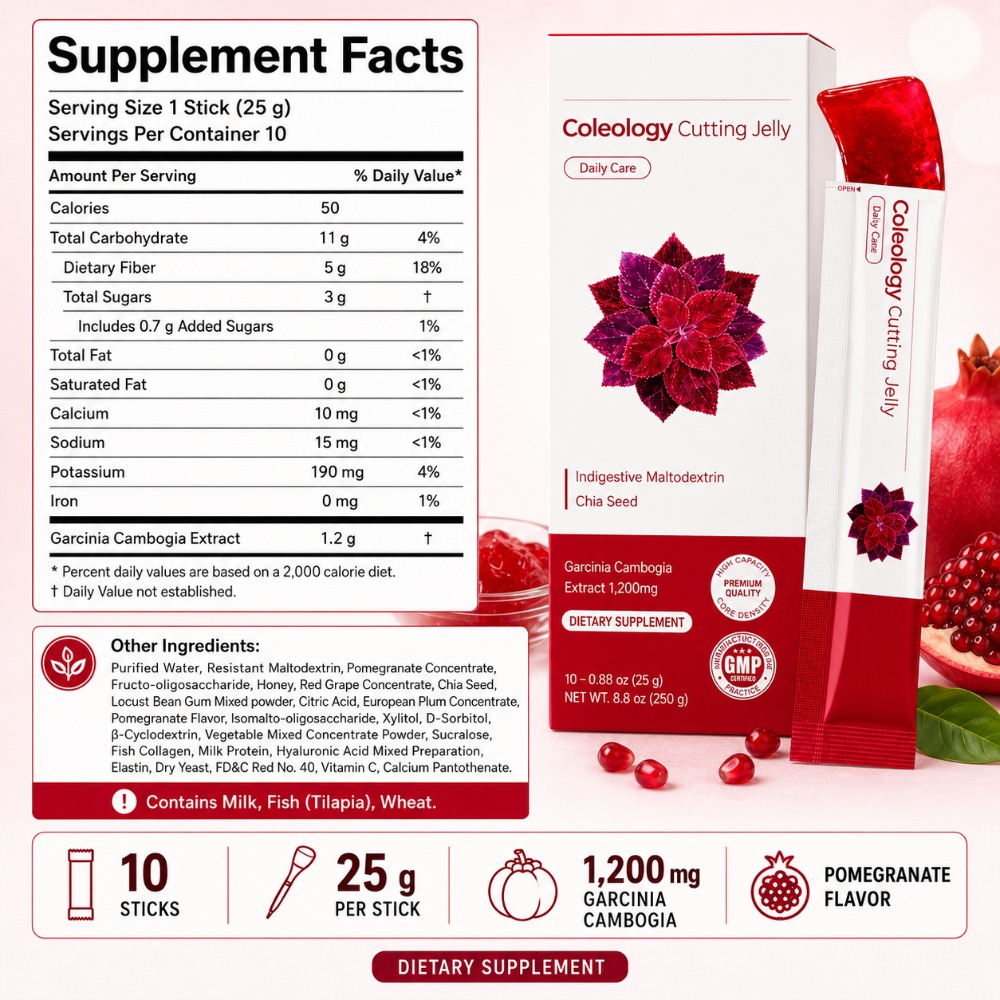 Pomegranate Jelly Sticks 25g X - Garcinia Cambogia Extract review and price