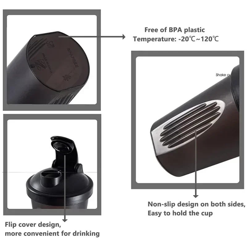 400ml Portable Plastic Drink C - Nutrition And Fitness review and price